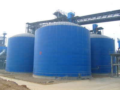 双湖水泥钢板库改造