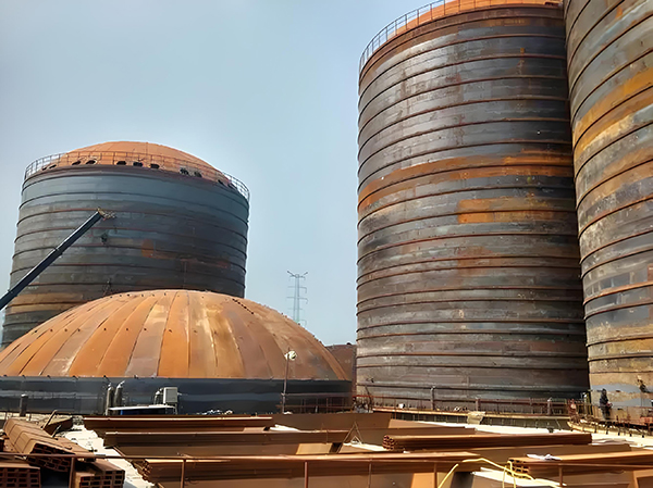 双湖焦粉钢板仓